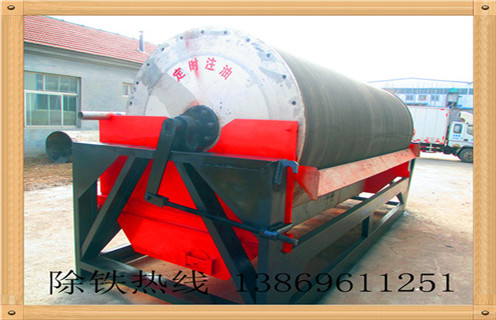 干選永磁磁選機，福建干選永磁磁選機工作原理_遠力福建干選永磁磁選機工作原理的結(jié)構(gòu)磁場分布圖